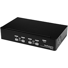 StarTech 4 Port 1u Rackmount Usb Ps/2 Kvm Switch (SV431DUSB)