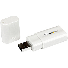 StarTech Usb To Stereo Audio Adapter Converter (ICUSBAUDIO)