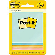 Post-it Notes Original Notepads -Beachside Cafe Color Collection (MMM5401)