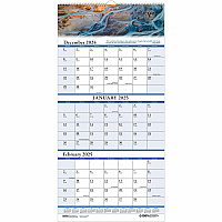 House of Doolittle Scenic 3-month Wall Calendar (3638)