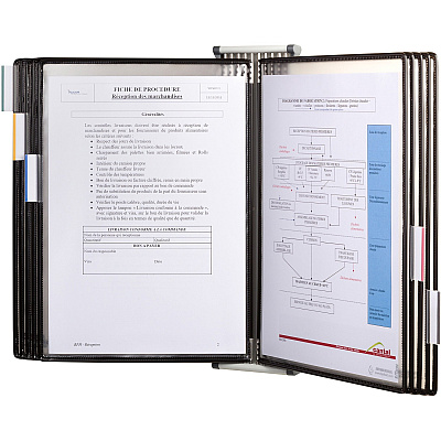 Tarifold Wall-Mountable Antimicrobial Reference Display Unit (TFIWA271)