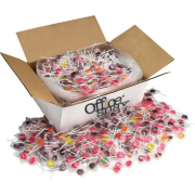 Office Snax Lick Stix Fruit Flavor Sucker Candy (00004)
