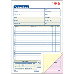 Adams 3-Part Carbonless Purchase Order Forms (ABFTC5831)