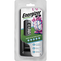 Energizer Recharge Universal Charger for NiMH Rechargeable AA, AAA, C, D, and 9V Batteries (EVECHFC)