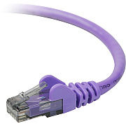 Belkin 50ft Cat6 Snagless Patch Cable Purple (A3L98050PURS)