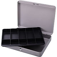 Sparco All-Steel Locking Cash Box with Tray (SPR15500)