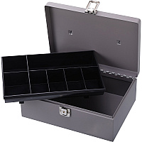 Sparco All-Steel Cash Box with Latch Lock (SPR15501)