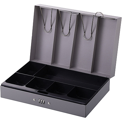 Sparco Steel Combination Lock Steel Cash Box (SPR15508)