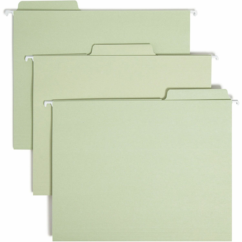 Smead FasTab 1/3 Tab Cut Letter Recycled Hanging Folder (SMD64082)