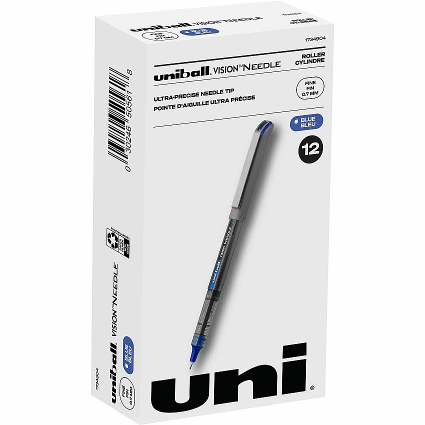 uniball Vision Needle Rollerball Pens (UBC1734904)
