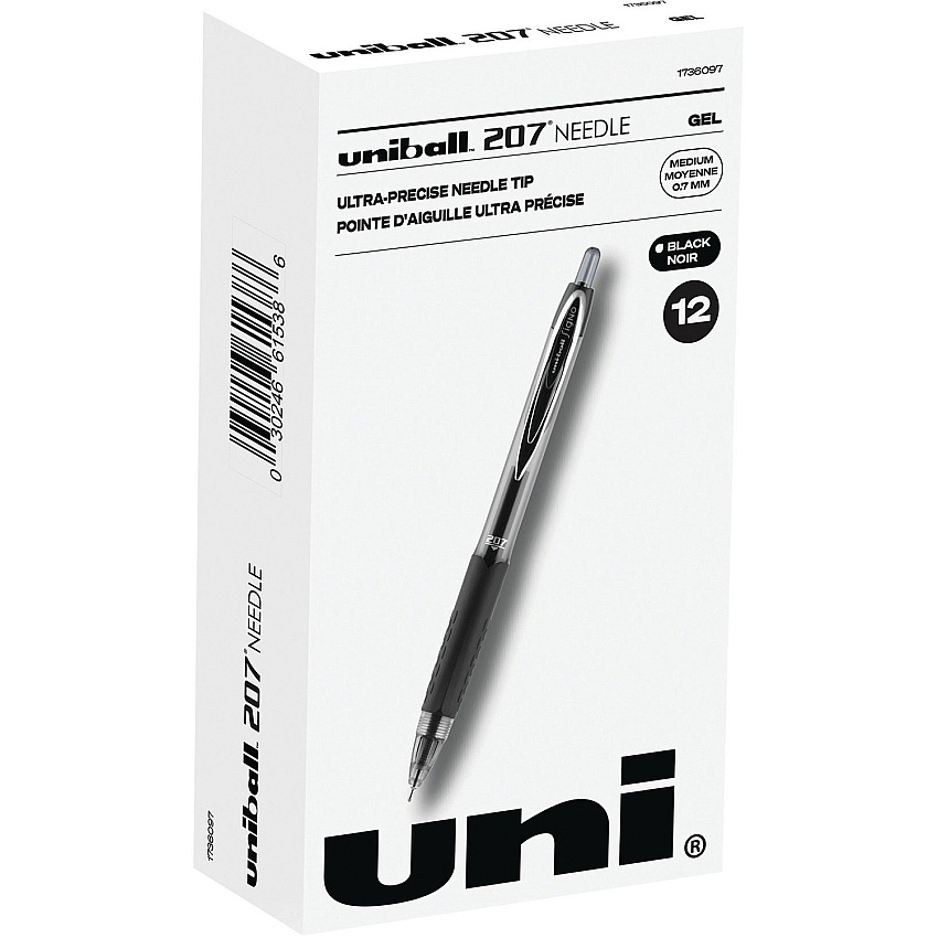 uniball 207 Needle Gel Pens (UBC1736097)