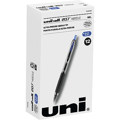 uniball 207 Needle Gel Pens (UBC1736098)