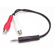 StarTech 6in Stereo Audio Cable 3.5mm To 2x Rca (MUMFRCA)