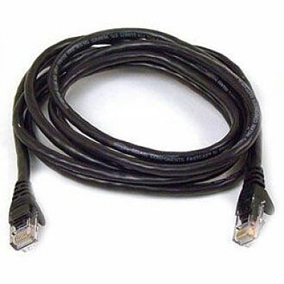 Belkin 12ft Cat5e Snagless Patch Cable Black (A3L79112BLKS)