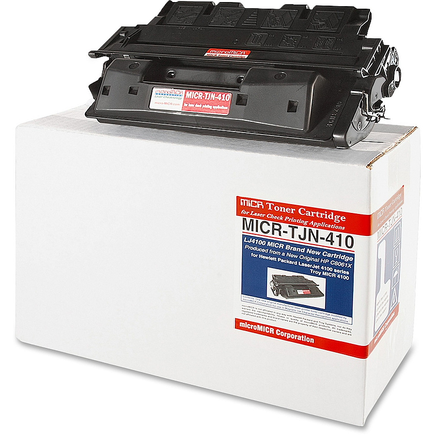 microMICR MICR Toner Cartridge - Alternative for HP 61X (MCMMICRTJN410)