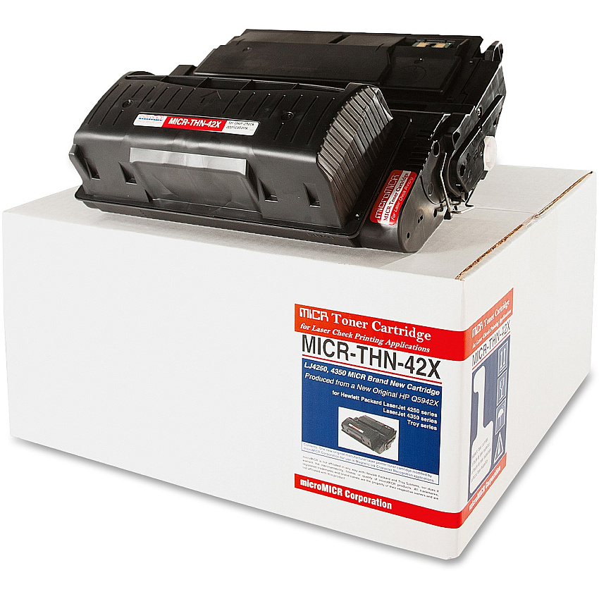 microMICR MICR Toner Cartridge - Alternative for HP 42X (MCMMICRTHN42X)