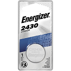 Energizer 2430 Lithium Coin Battery, 1 Pack (EVEECR2430BP)