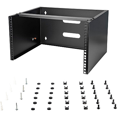 StarTech 6u Wall Mount Rack (19in) - 14in Deep (WALLMOUNT6)