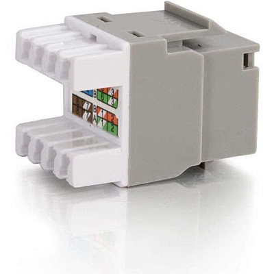 C2G Cat5e Rj45 Keystone Jack - Grey (03792)