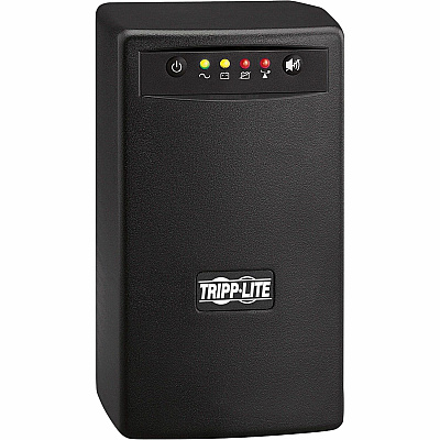Tripp Lite SmartPro 550VA 300W 120V Line-Interactive UPS - 6 Outlets, AVR, USB, Tower (SMART550USB)