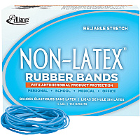 Alliance Rubber 42199 Non-Latex Rubber Bands with Antimicrobial Protection - Size #19