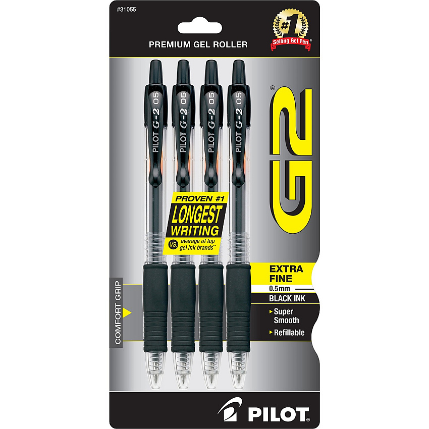 Pilot G2 Premium Gel Roller Pens (PIL31055)