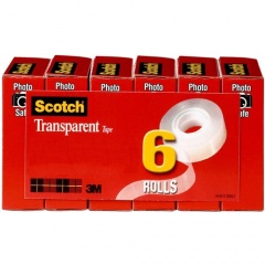 Scotch Transparent Tap - 3/4"W (6006PK)