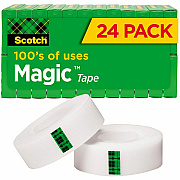 Scotch 3/4"W Magic Tape (MMM810K24)