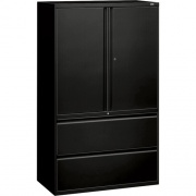 HON 800 Series Wide Lateral File with Storage Cabinet - 2-Drawer (895LSP)
