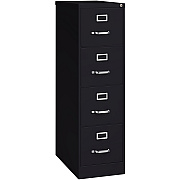Lorell Fortress Series 26-1/2" Commercial-Grade Vertical File Cabinet (LLR60191)