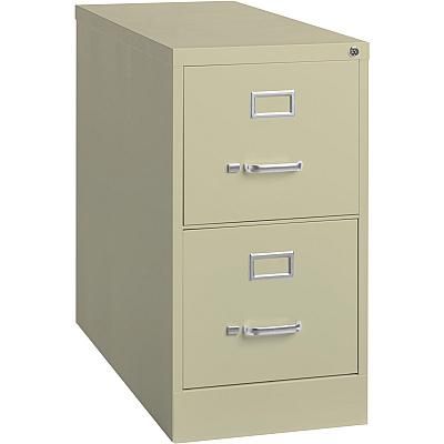 Lorell Fortress Series 26-1/2" Commercial-Grade Vertical File Cabinet (LLR60196)
