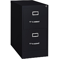 Lorell Fortress Series 25" Commercial-Grade Vertical File Cabinet (LLR60653)