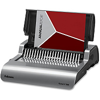 Fellowes Quasar E 500 Electric Comb Binding Machine w/ Starter Kit (FEL5216901)