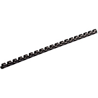 Fellowes Plastic Binding Combs - Black, 5/16" Diameter (52507)