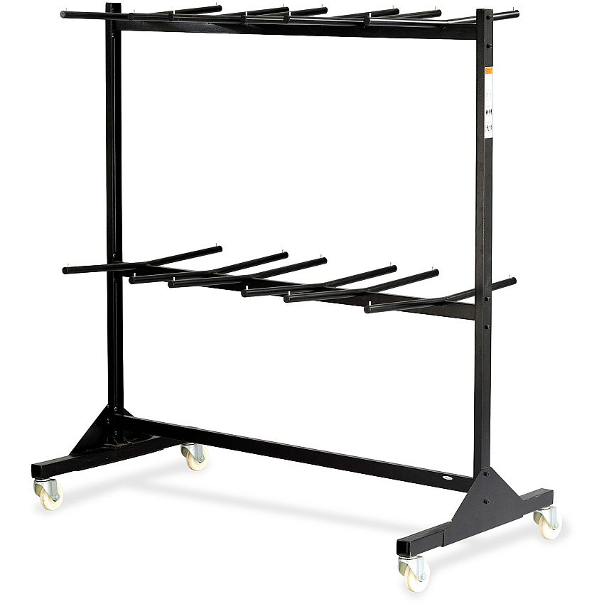 Safco Double Tier Chair Cart (SAF4199BL)