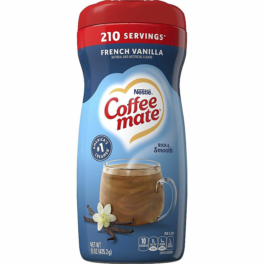 Coffee-mate Coffee-mate French Vanilla Powdered Creamer Canister (NES49390)