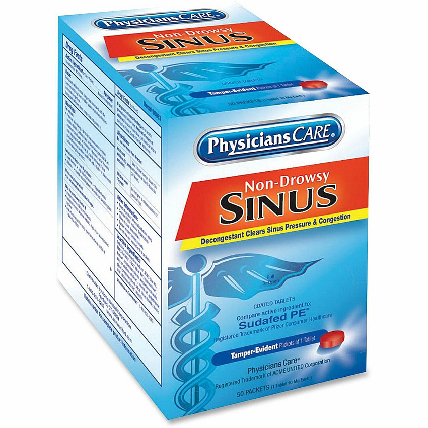 PhysiciansCare Sinus Medicine Packets (ACM90087)