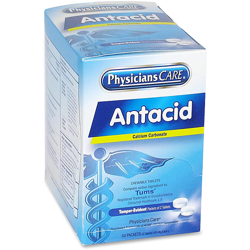 PhysiciansCare Antacid Medication Tablets (ACM90089)