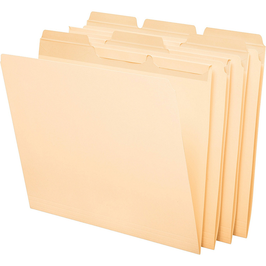 Pendaflex Ready-Tab 1/3 Tab Cut Letter Recycled Top Tab File Folder (PFX42336)