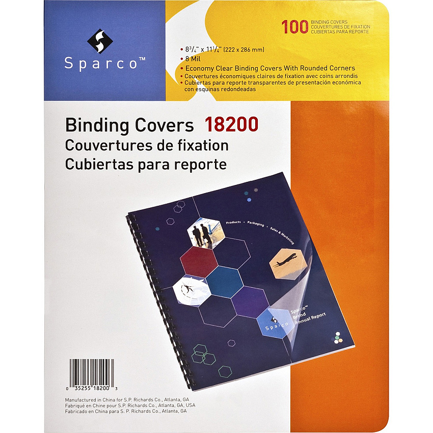 Sparco Presentation Cover (SPR18200)