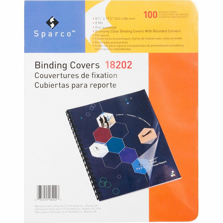 Sparco Presentation Cover (SPR18202)