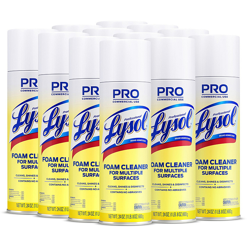 Professional LYSOL Disinfectant Foam Cleaner (RAC02775CT)