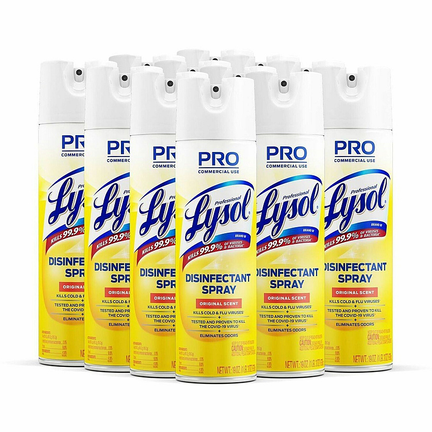 Professional LYSOL Original Disinfectant Spray (RAC04650CT)