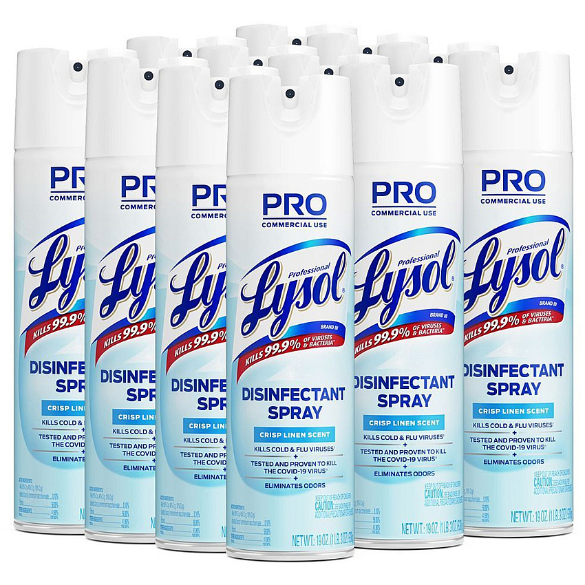 Professional LYSOL Linen Disinfectant Spray (RAC74828CT)