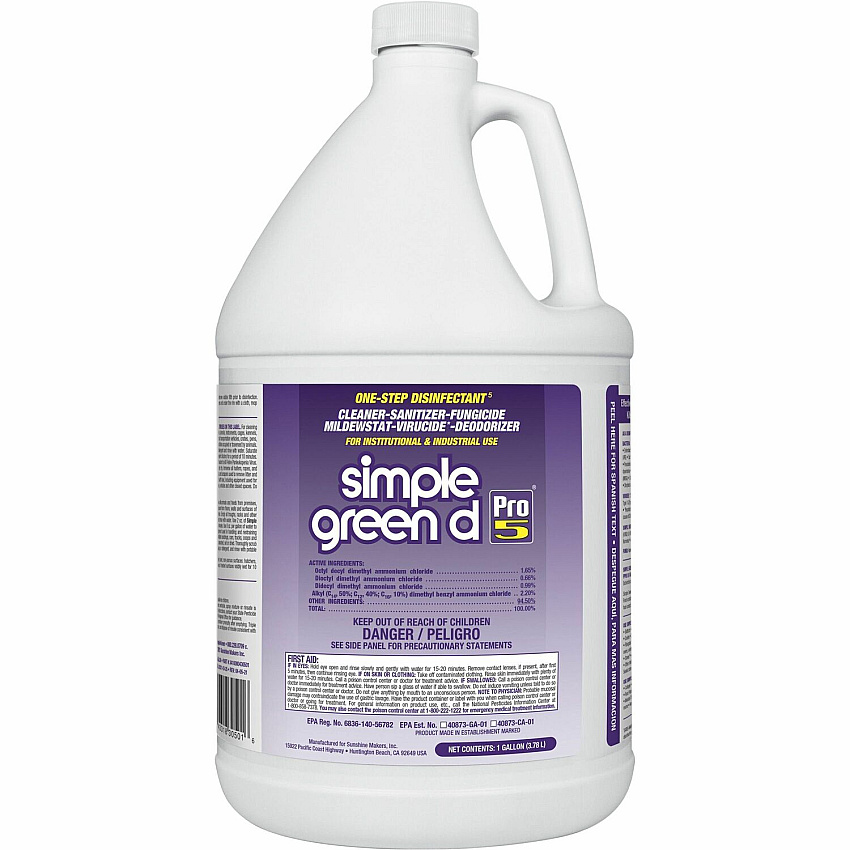 Simple Green D Pro 5 One-Step Disinfectant (SMP30501)