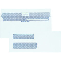 Quality Park Reveal-n-Seal Double Window Envelopes (67539)