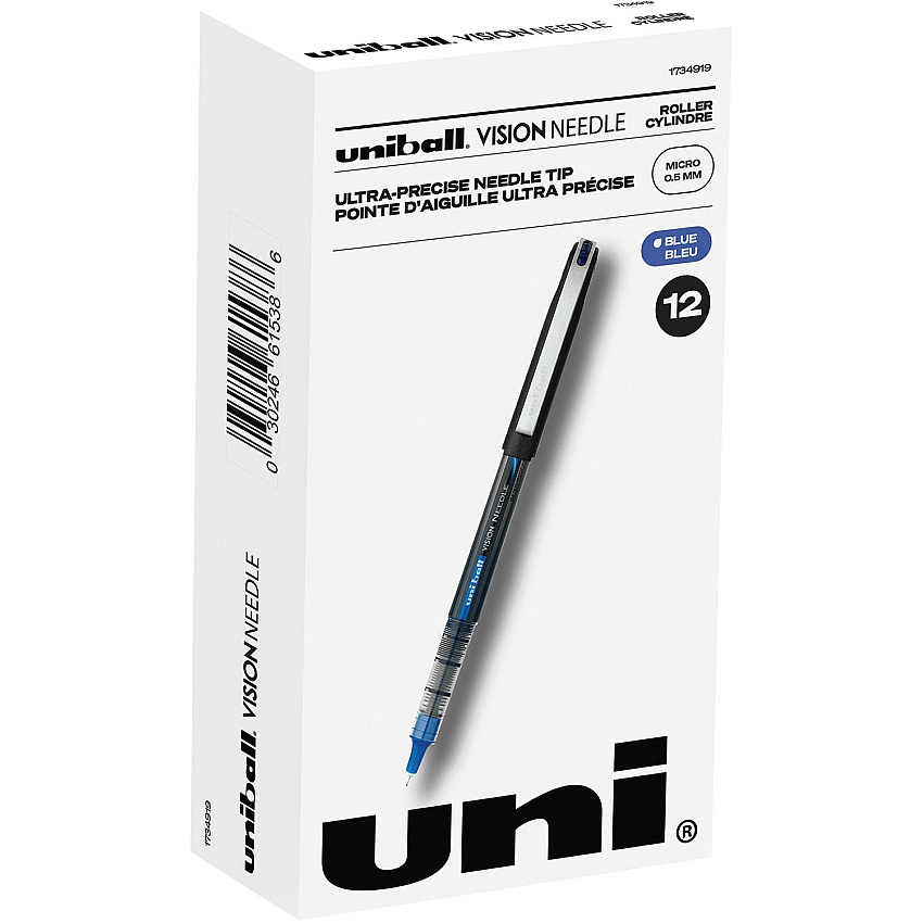 uniball Vision Needle Rollerball Pens (UBC1734919)