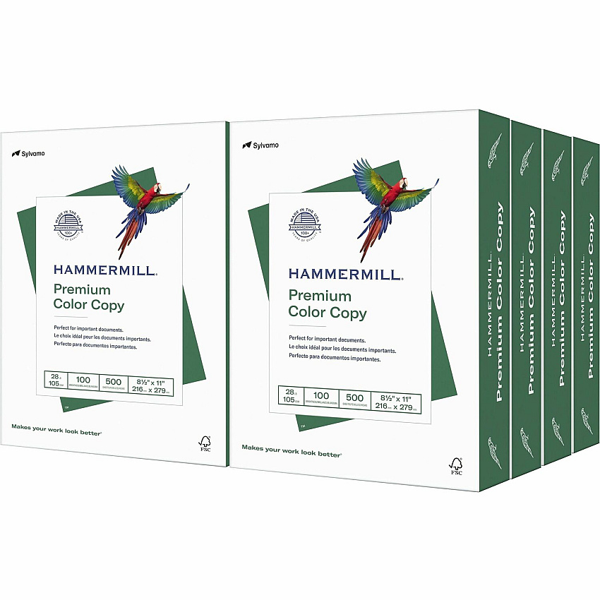 Hammermill Premium Color Copy Paper - White (HAM102467CT)