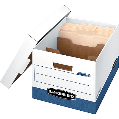 Bankers Box R-Kive DividerBox File Storage Box (FEL0083601)