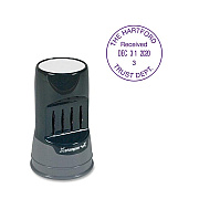 Xstamper VX Pre-inked Round Date Stamp (C85)
